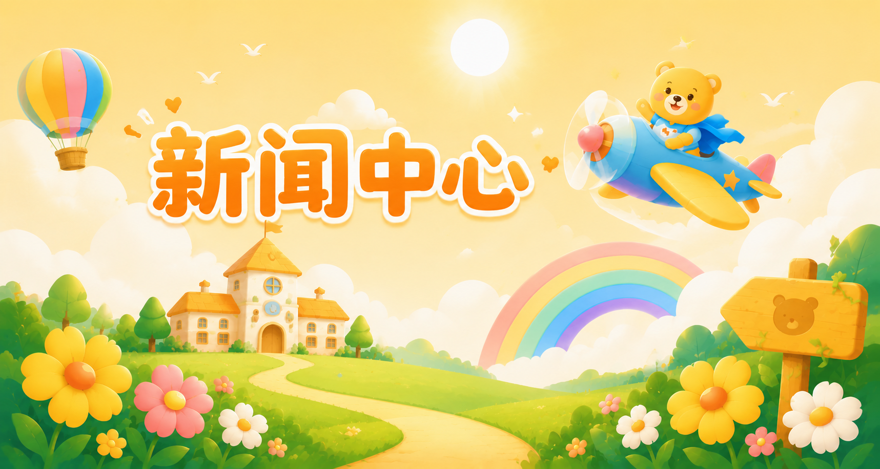 新闻中心，医院动态，公益活动，小熊大爱，科普资讯，广州